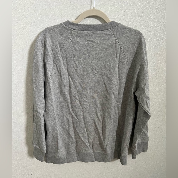 J Crew gray Brooklyn pullover crewneck sweatshirt - Picture 6 of 6